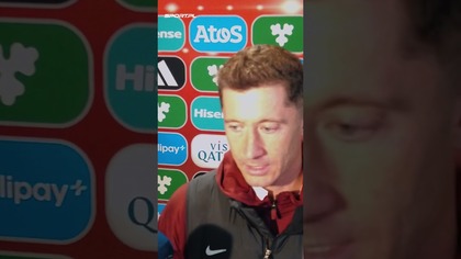 Lewandowski: Jestem fanem deserów, druga bramka była na deser #shorts