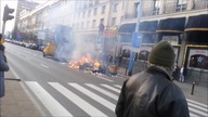 Ognisko w Al  Jerozolimskich HD [16 01 2015]