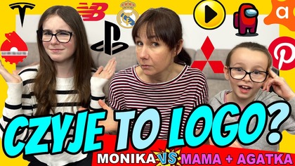 CZYJE TO LOGO? Monika VS Mama i Agatka.  Challenge #fikimikiagatkiimoniki
