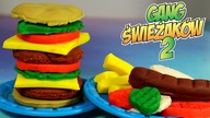 Play Doh  Gang Świeżaków 2  Burgery od Borówki Basi  bajki dla dzieci