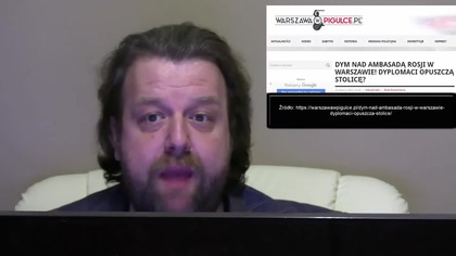 Dym Nad Ambasadą Rosji w Polsce (w Warszawie).  To Zwykle Nie Oznacza Nic Dobrego - Analiza Ator Bank