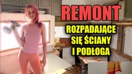 REMONT PRZYCZEPY Salon - czas łatać ściany i podłogę