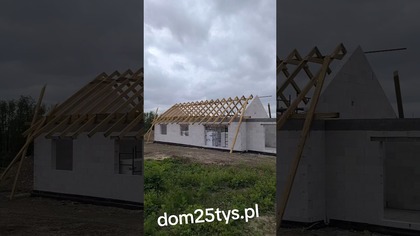 Ostatnie dni pracy i oddajemy kolejny dom  Adaś XL 98m2 + 5x5