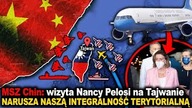 OGROMNE RYZYKO USA! SAMOLOT Z DYPLOMACJĄ USA WYLĄDOWAŁ NA TAJWANIE! (CHINY - USA)
