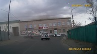 Silny wiatr zrywa dach