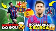 GRUBO...  Messi ROZMAWIA Z FC BARCELONĄ?! Szykuje się WIELKI POWRÓT? Lewy MASZYNĄ do STRZELANIA GOLI!