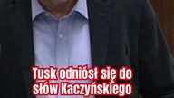 Tusk do Kaczyńskiego