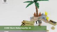 COBI Druga Wojna Światowa | 2291 --- 15cm Nebelwerfer 41 --- budowanie