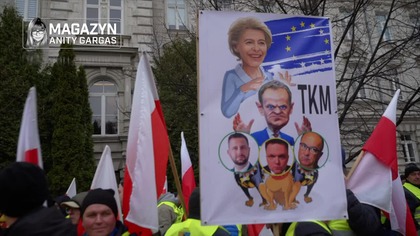 Prowokacje POlicji na proteście rolnik&oacute;w! (06.03.2024)