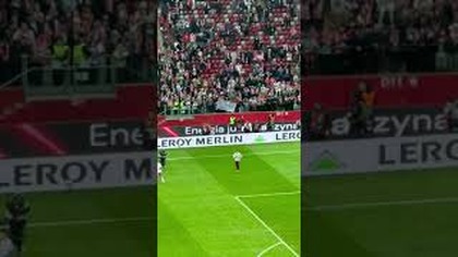 Lewandowski bramka w meczu Polska -Litwa