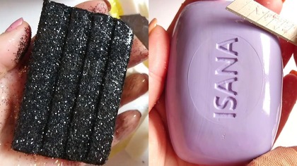 Soap Carving ASMR Relaxing Sounds no talking Satisfying ASMR Video #soapcarving #soapcuttingvideo