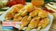 Szparagi w cieście francuskim