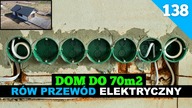 Odcinek 138.  Budowa domu do 70m2.  Instalacja elektryczna.  Wiercimy rów pod przewód.