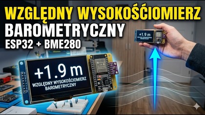 Kurs ESPHOME - 10 - BME280 Względny - wysokościomierz BAROMETRYCZNY? to możliwe?