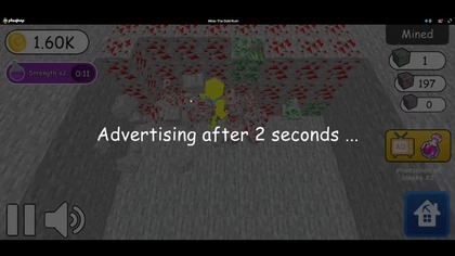 I use an ad blocker, but oh my, its just like on TV #game #minecraft #gaming #Short #Shorts #Roblox
