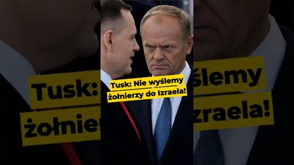 Tusk: Nie wyślemy żołnierzy do Izraela! #Nawrocki #Batyr #Trump #RadaPokoju #Izrael #Gaza #polityka