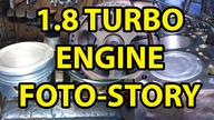 1. 8 TURBO FOTO-VIDEO PADNIĘTA GŁOWICA I TURBOSPRĘŻARKA NAPRAWA SILNIKA