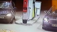 Dziwny wypadek na niemieckiej stacji