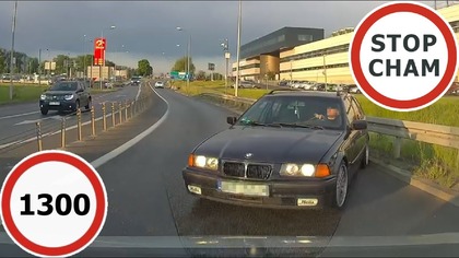 Stop Cham #1300 - Niebezpieczne i chamskie sytuacje na drogach