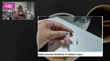 Robie sobie paznokcie i prezeentuje pordukty swoich nmarek.  autopromocja