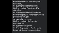 ŻYDZI IDĄ PO POLAKÓW