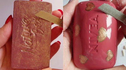 Soap Carving ASMR Relaxing Sounds no talking Satisfying ASMR Video #soapcarving #carvingsoap #mydło