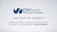 OVH - Dodanie multi-strony (domena zarejestrowana na OVH)