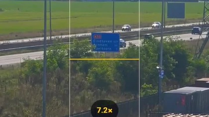 Samsung S24 Ultra 100x zoom #shorts #samsungs24ultra #ai #zoom #viralvideo #fyp #reels
