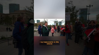Atak na Pro-Palestyńskiej demonstracji