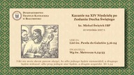 NIKT NIE MOŻE DWÓM PANOM SŁUŻYĆ   ks  Michał Świętek IBP  Kościół Katolicki