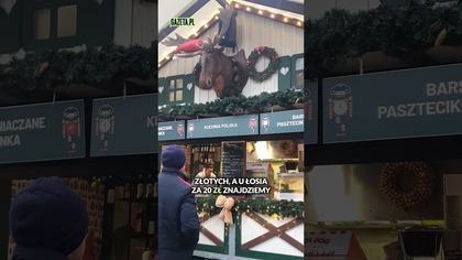 Gdański jarmark bożonarodzeniowy.  Tanio? #shorts