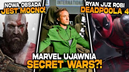 Marvel ujawnia Secret Wars? | Henry Cavill jako Nieśmiertelny | Deadpool 4 już powstaje?!