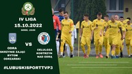 Odra Skrzynie Zając Bytom Odrzański - Celuloza Kostrzyn nad Odrą - LIVE - 15:00 15. 10. 2022r.