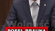 POSEŁ BRAUNA URZĄDZIŁ PIEKŁO KOWALOWI W SEJMIE!