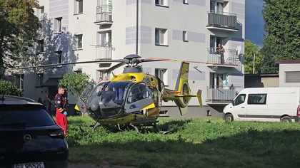 Pilot LPR wylądował między blokami