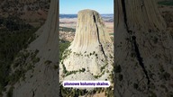 Niezykły monument - zastygła magma czy drzewo gigant?