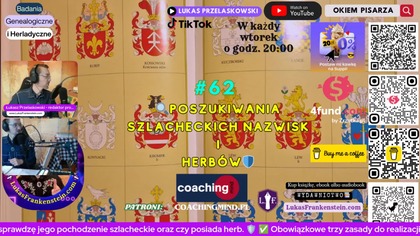 #62 Poszukiwania Szlacheckich Nazwisk i Herbów