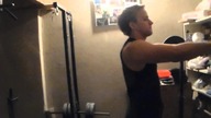Trening 12/09/14 pompki +22kgx10