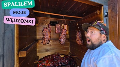 Spaliłem moje wędzonki.