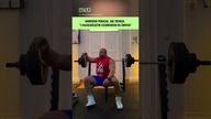 Świąteczny trening prezydenta.  Nawrocki wyciskał z Pudzianem #shorts
