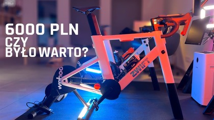 Tak wygląda mój Zwift Ride i Wahoo Kickr Core po roku i 4000 km