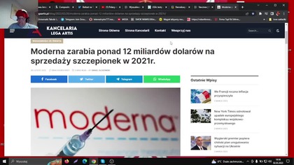 SKAD SIE WZIELA MODERNA I FAUCCI -MATERIAL Z 2023 ROKU