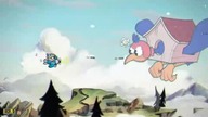 WALLY WARBLES NO DAMAGE MUGMAN RUN #cuphead #shorts
