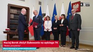Maciej Berek złożył ślubowanie na sędziego TK.  Wobec prezydenta [KS Info]