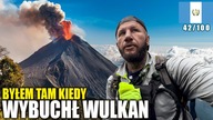 Wyprawa na AKTYWNY WULKAN Fuego! Wybuchał co 5-10 minut! Czy to BEZPIECZNE? (Gwatemala)