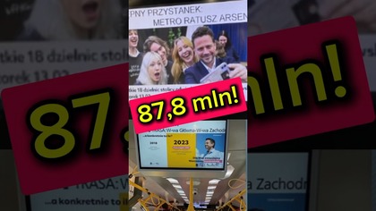 GRUBO! 87,8 mln wydała Warszawa na kampanie reklamowe! Ile poszło na promocję Trzaskowskiego?!