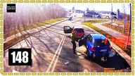 Agresja drogowa, wybicie szyby kijem golfowym #Film_Widza #148