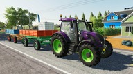 Colorful Loading Trailers and Colorful Tractor - Supplier | Animal Feed and Field Spraying + Farma