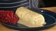 Ziemniaczane roladki z kiszoną kapustą i grzybami UWAGA KONKURS ! / Oddaszfartucha