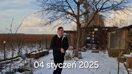 Kury na śniegu * Garden kuRaż * 04. 01. 2025